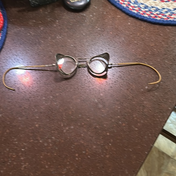 Safety glasses vintage great for riding motorcycle as well from 1940 - Picture 6 of 8